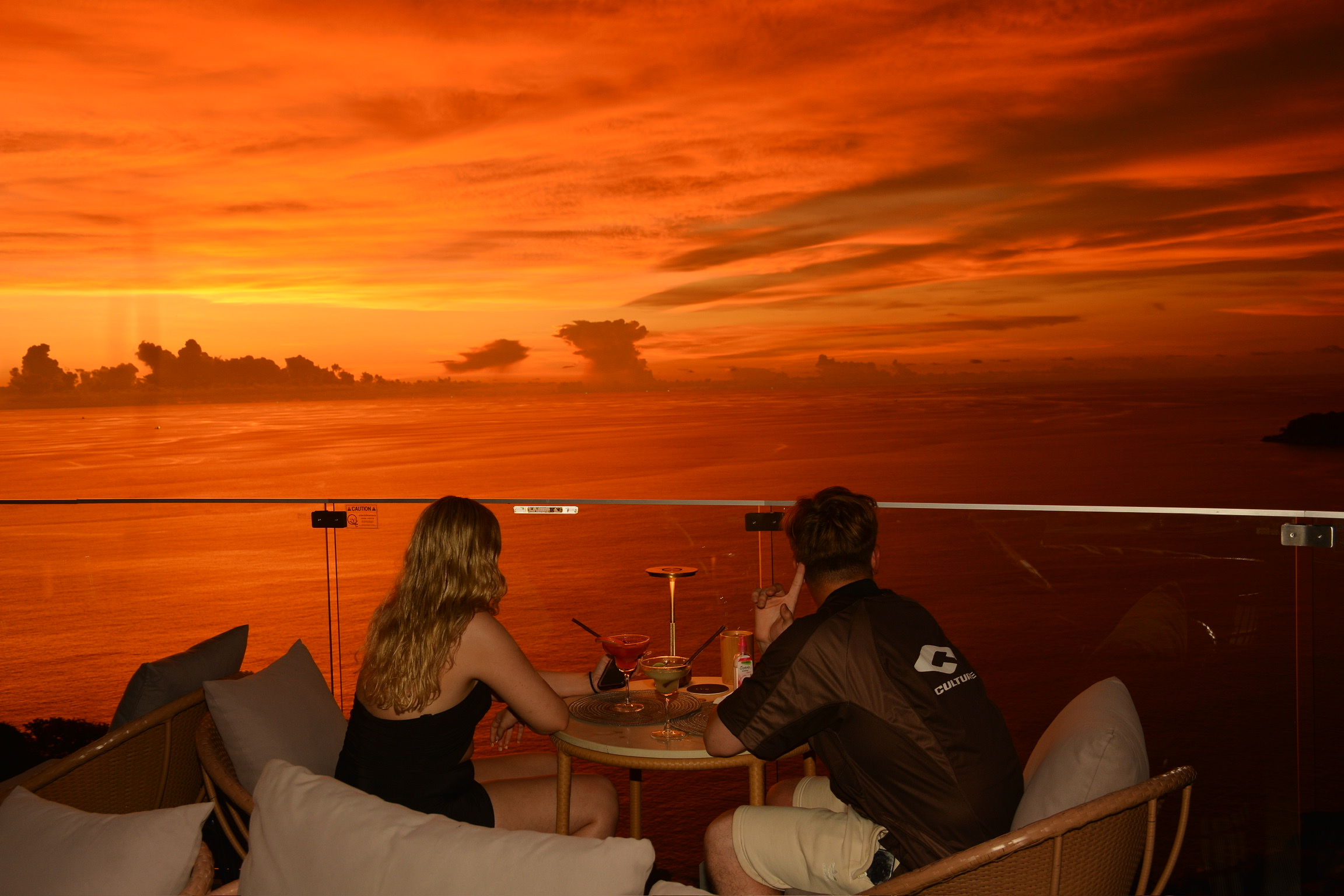 Tree Bay Clubhouse above Kata Bay