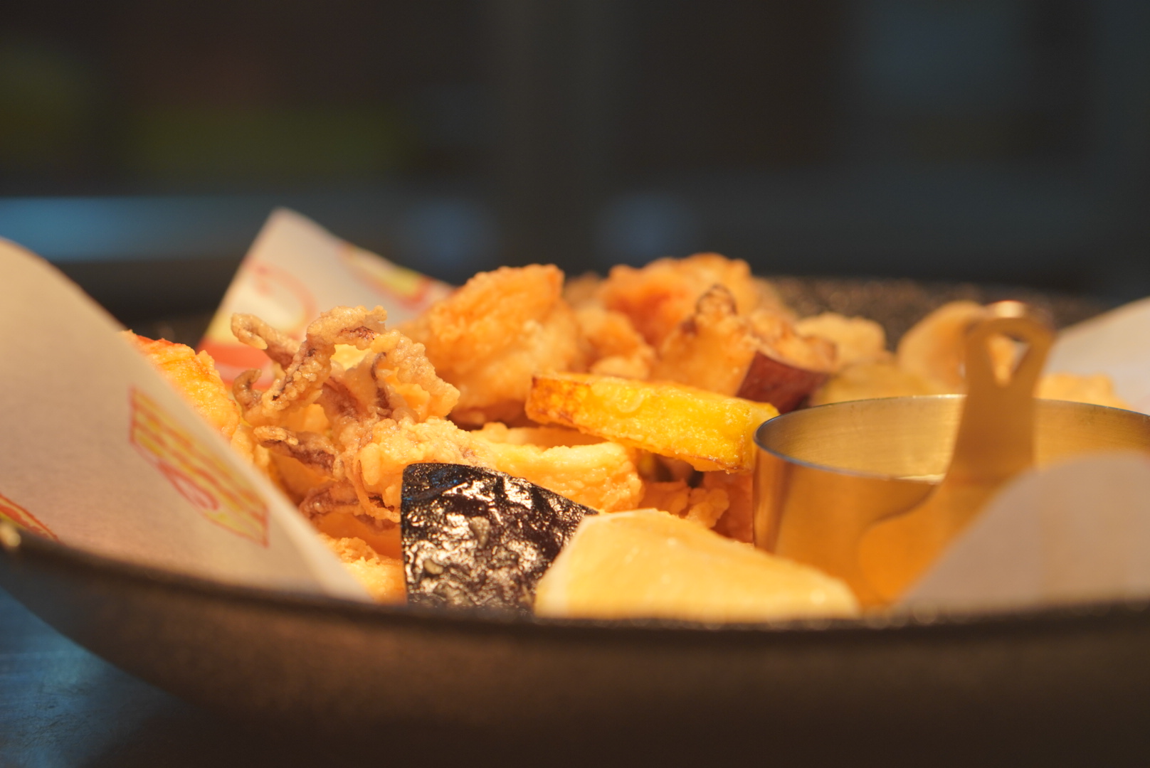 Fried sharing plates at Tree Bay