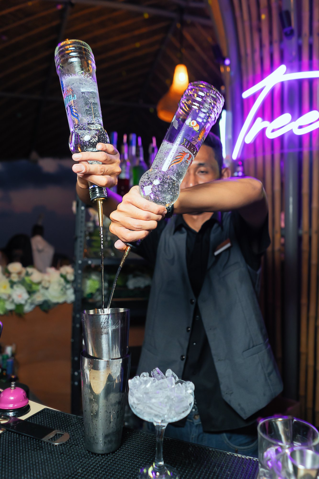 Bartender at Tree Bay