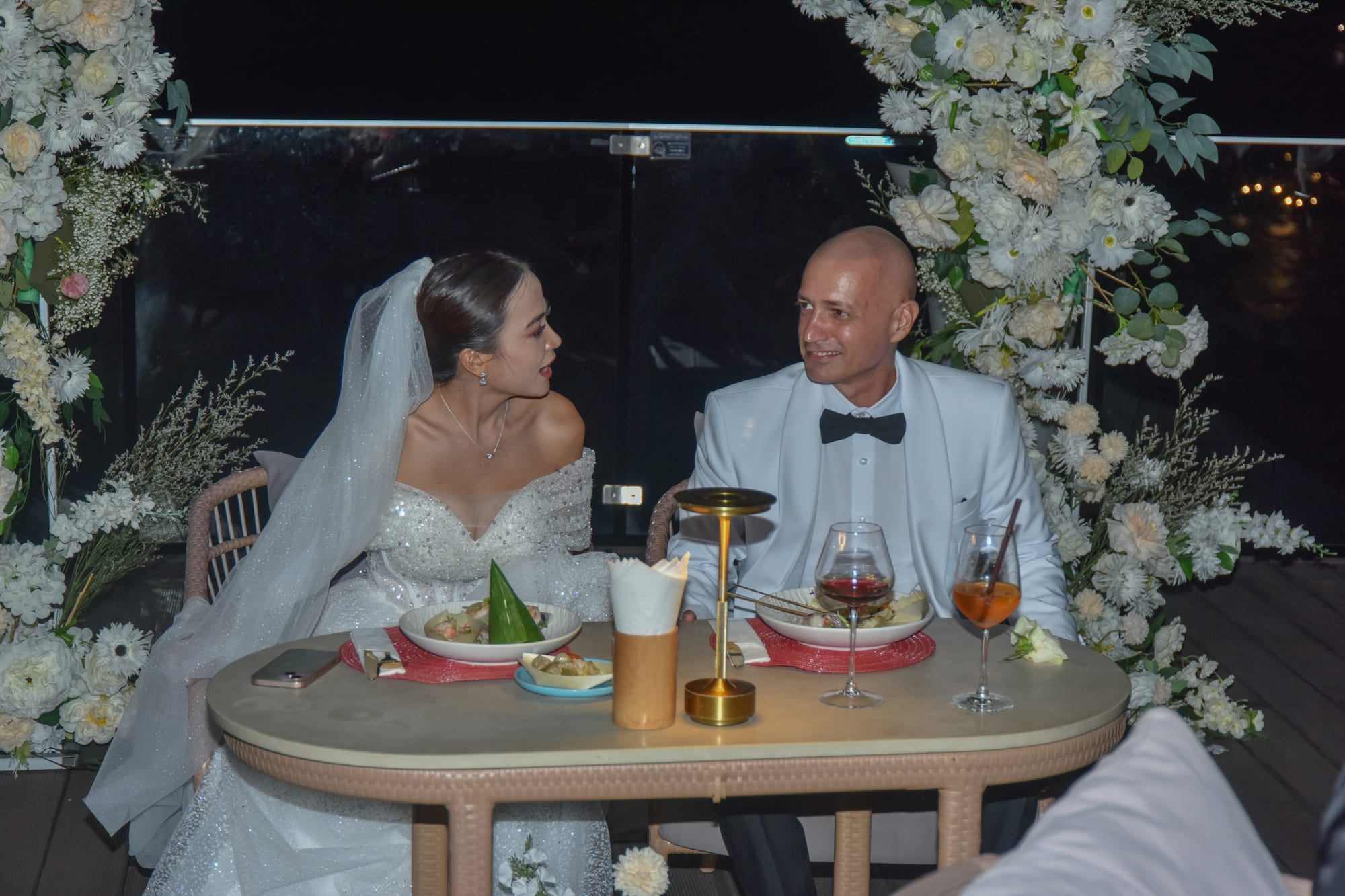 Candlelit private dinner for two at Tree Bay Clubhouse